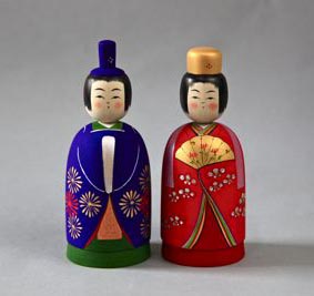 柿澤こけし店 木地雛